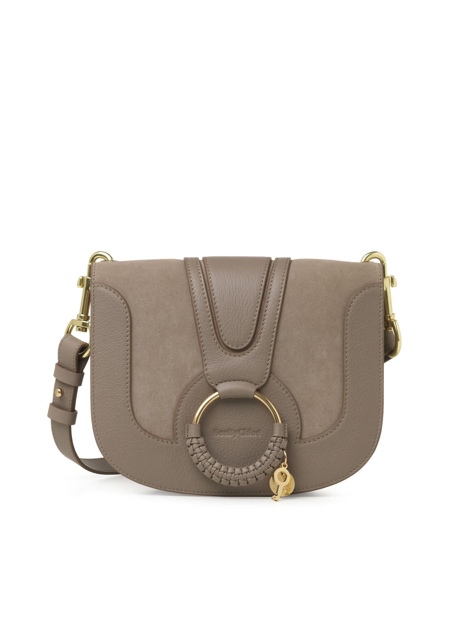 Sac porté épaule Hana en cuir - Motty Grey