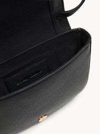 Mini sac Hana en cuir - Black & Velours