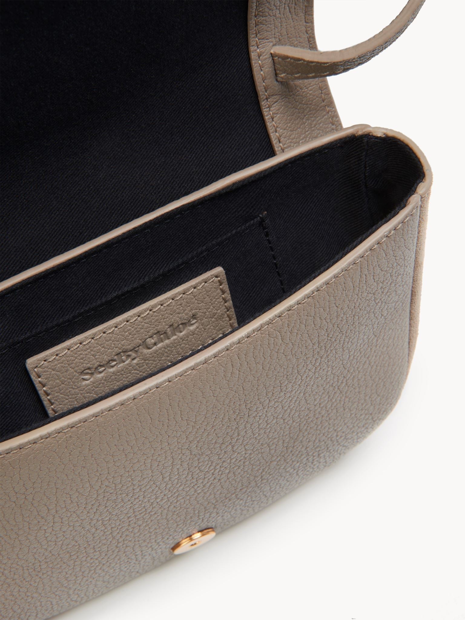 Mini sac Hana en cuir - Motty Grey