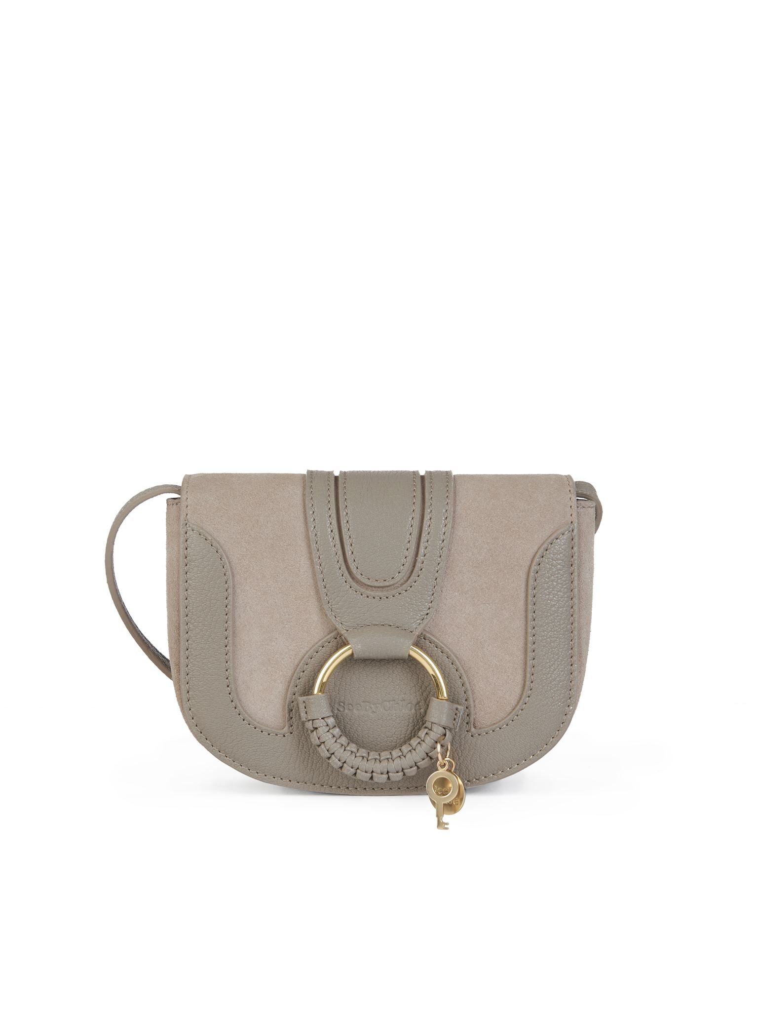 Mini sac Hana en cuir - Motty Grey