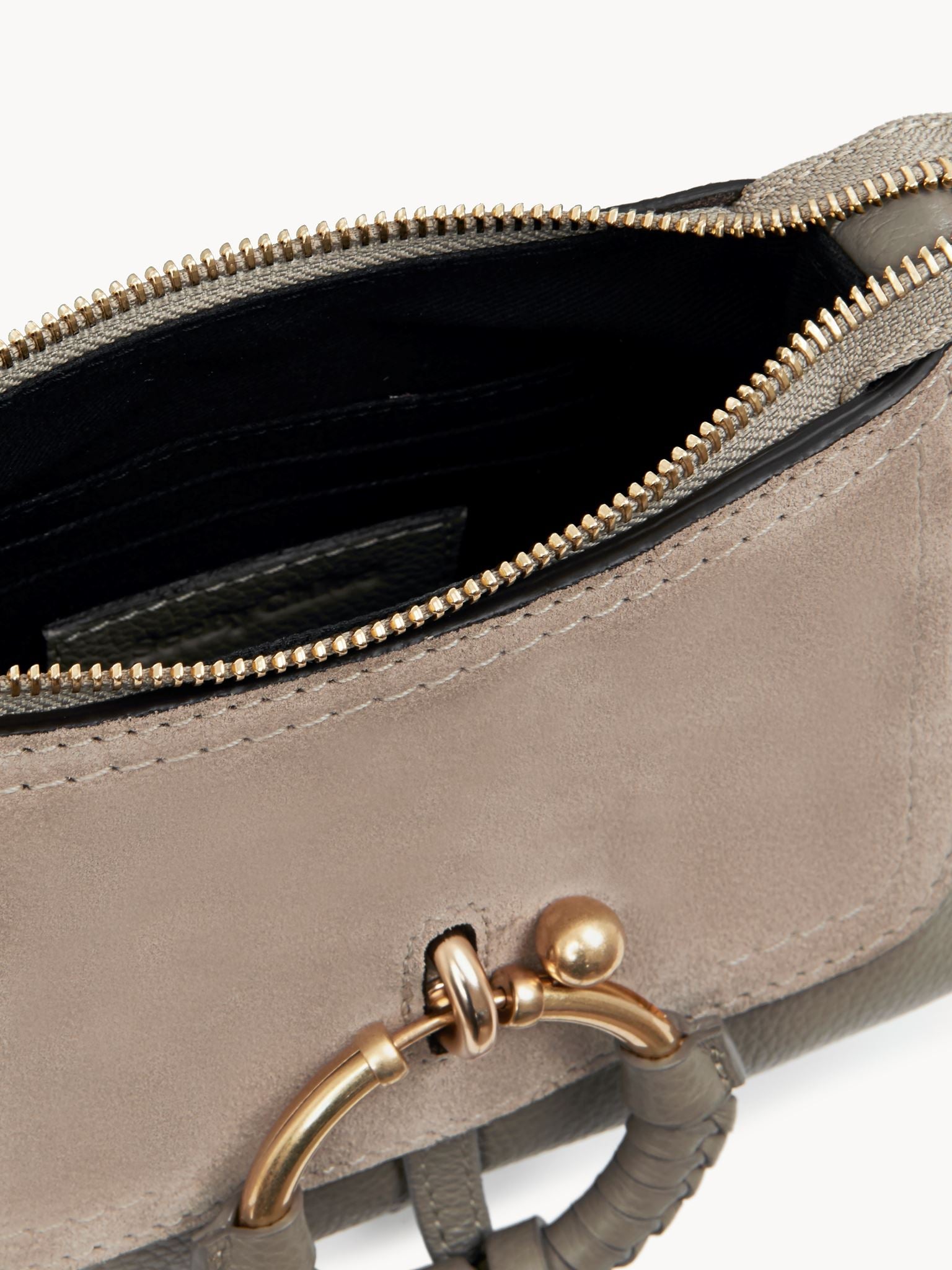 Mini sac Joan en cuir - Motty Grey