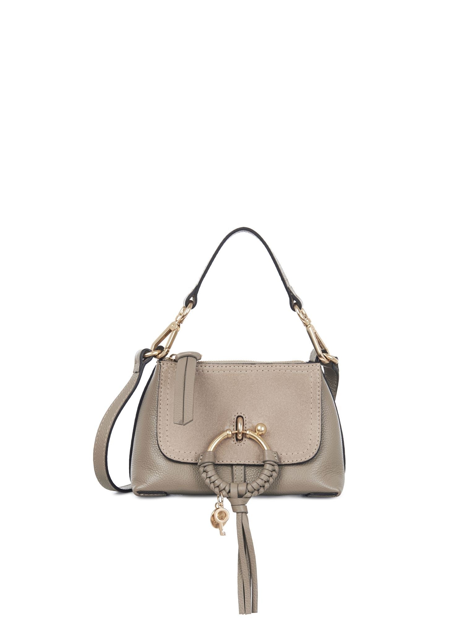 Mini sac Joan en cuir - Motty Grey