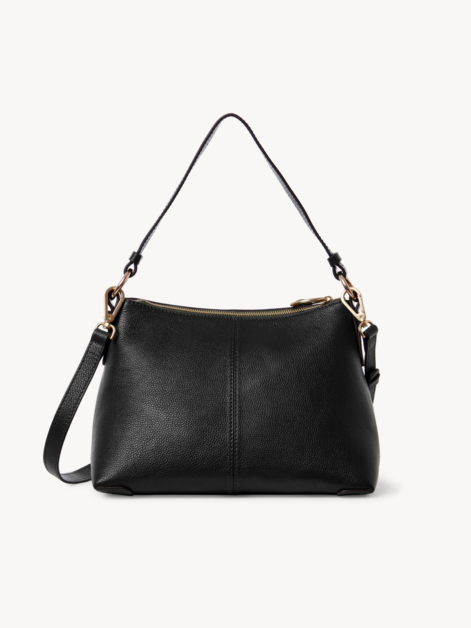Sac à bandoulière Joan en cuir - Black