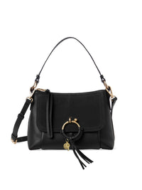Sac à bandoulière Joan en cuir - Black