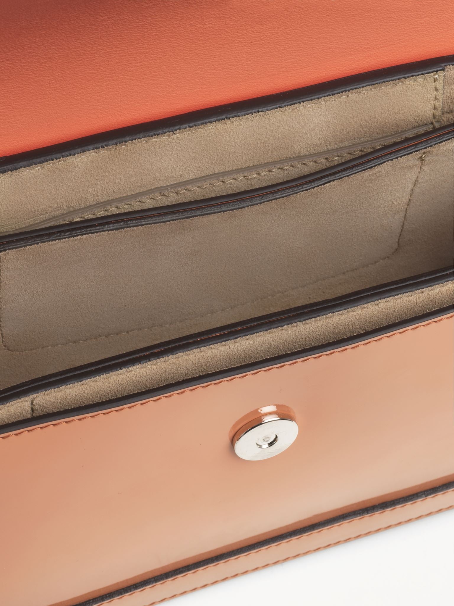 Pochette Faye à bandoulière en cuir - Canyon