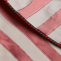 Manteau peignoir en coton et soie mélangés - Antique Blush