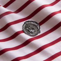 T-shirt marinière unisexe à motif Pallas Heads - Parade Red