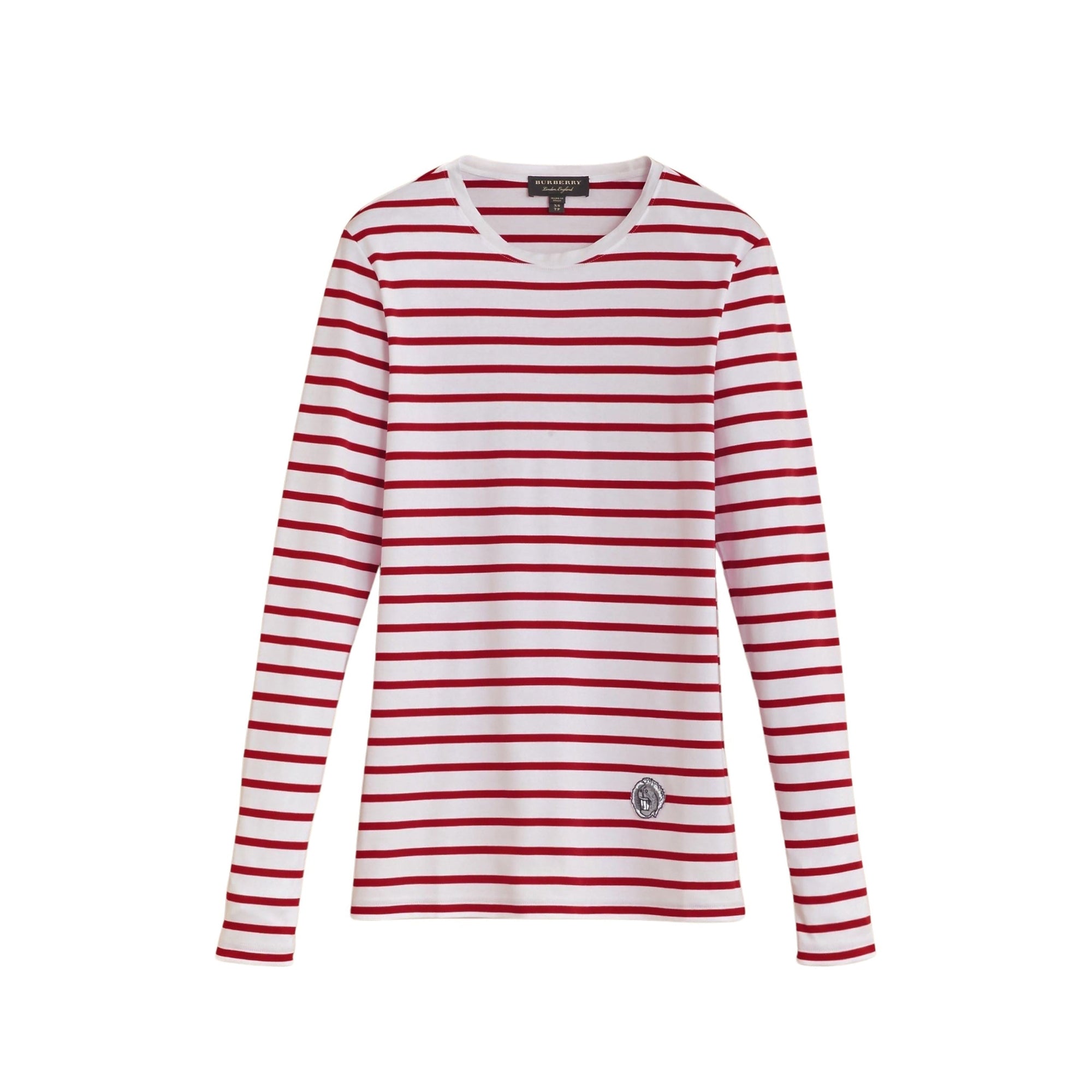 T-shirt marinière unisexe à motif Pallas Heads - Parade Red