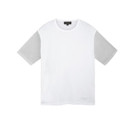 T-shirt en coton et plastique doux - White