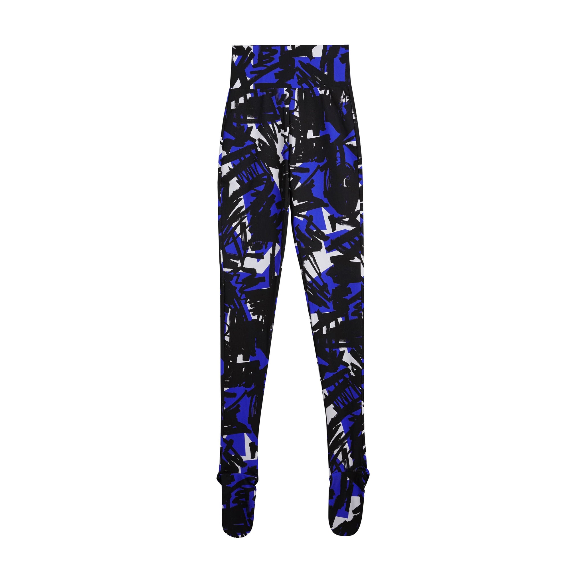 Legging à imprimé graffiti - Brilliant Blue