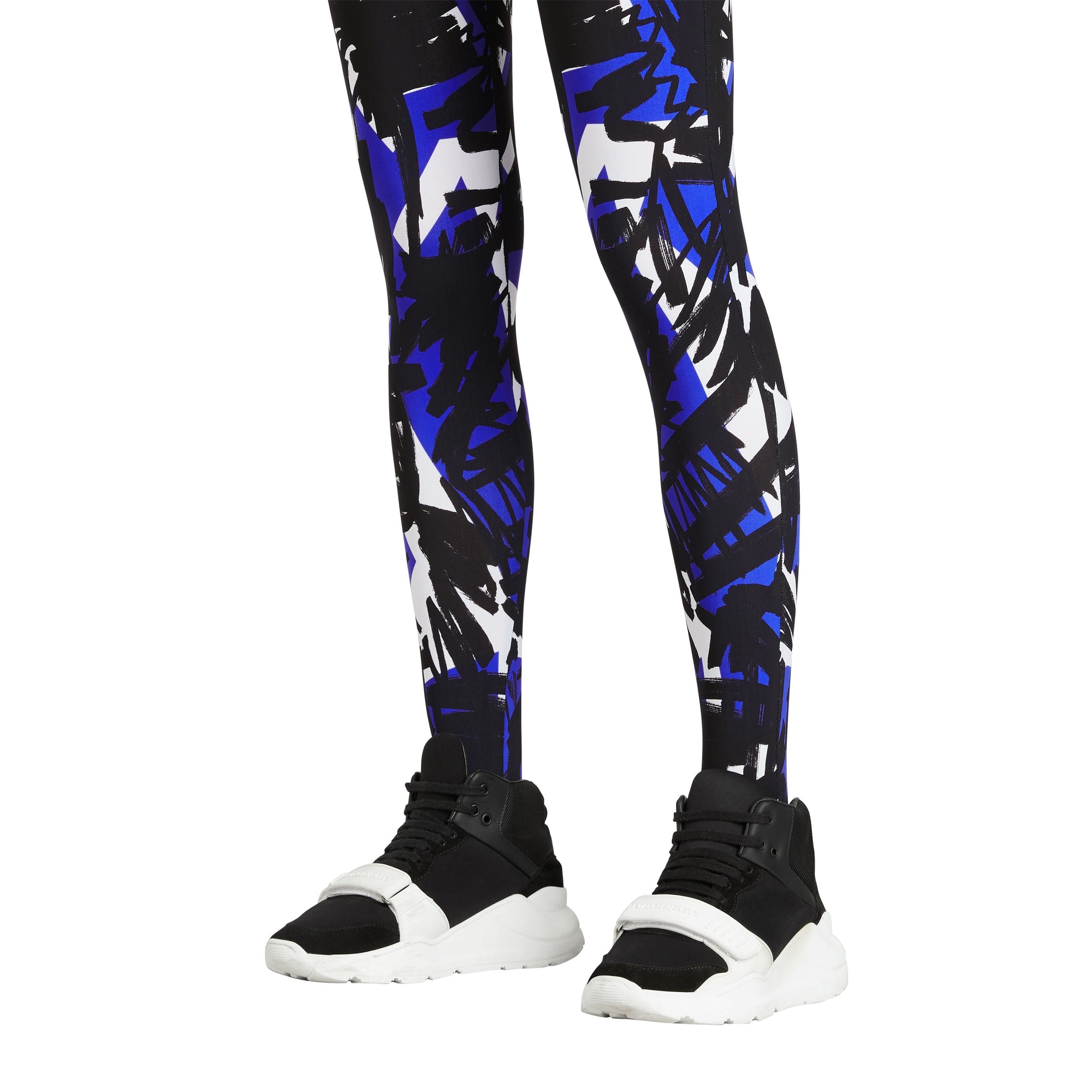 Legging à imprimé graffiti - Brilliant Blue