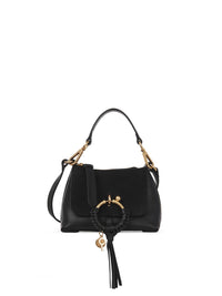 Mini sac Joan en cuir - Black