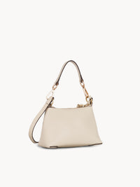 Mini sac Joan en cuir - Cement Beige