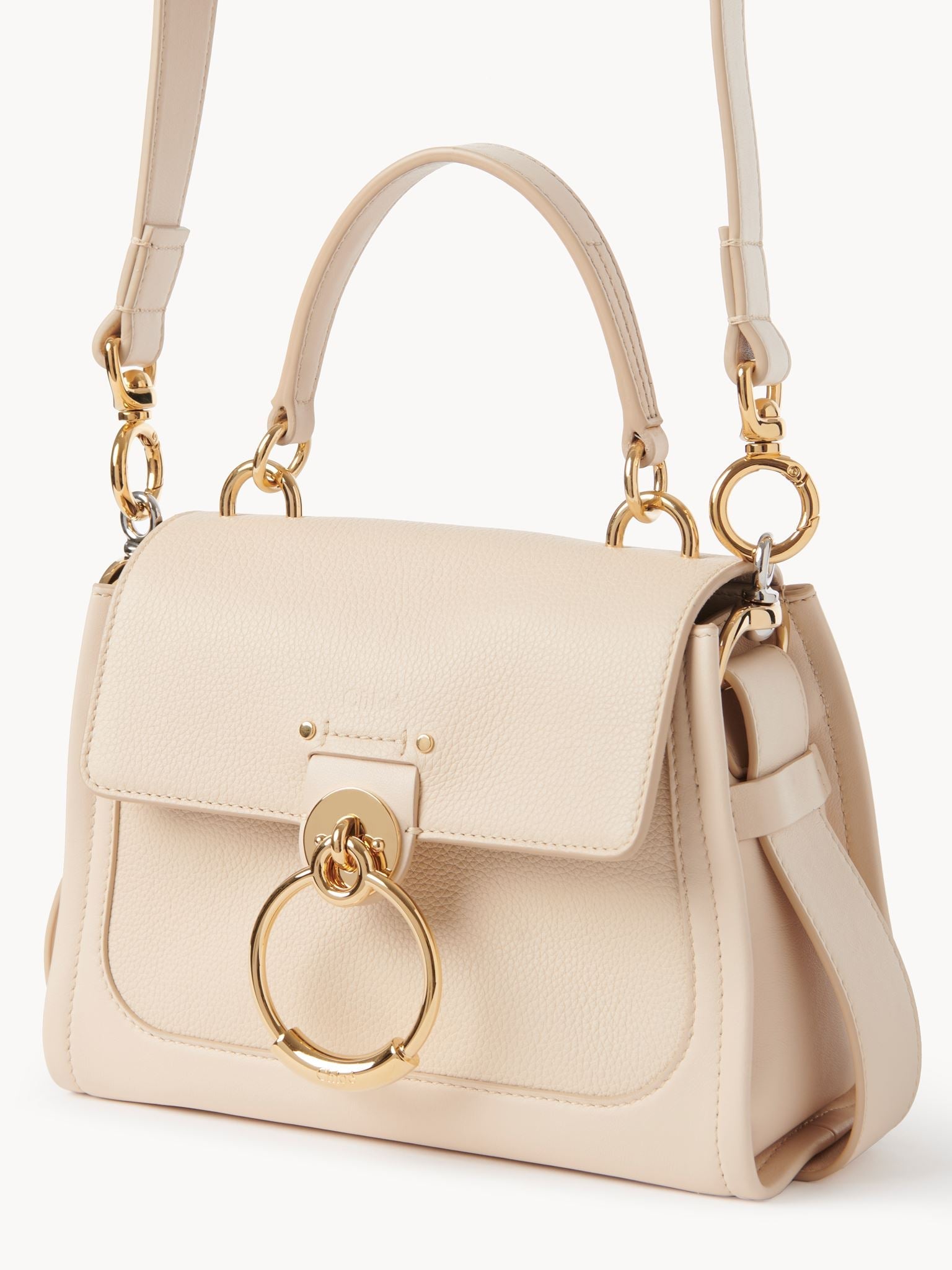 Mini sac Tess Day en cuir - Sweet Beige