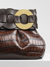 Pochette Darryl en cuir - Dark Ebony