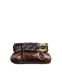 Pochette Darryl en cuir - Dark Ebony
