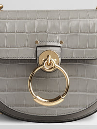 Petit sac Tess en cuir - Stormy Grey
