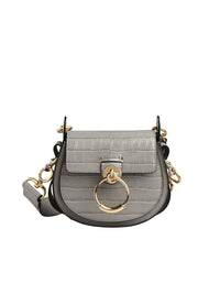 Petit sac Tess en cuir - Stormy Grey