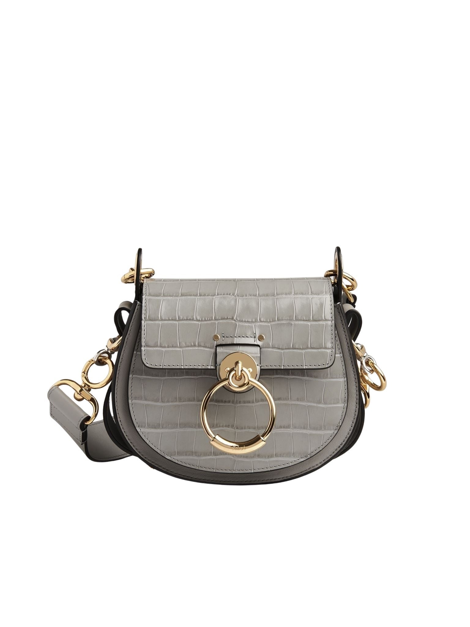 Petit sac Tess en cuir - Stormy Grey