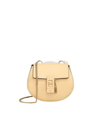 Mini sac à dos Drew en cuir - Softy Yellow