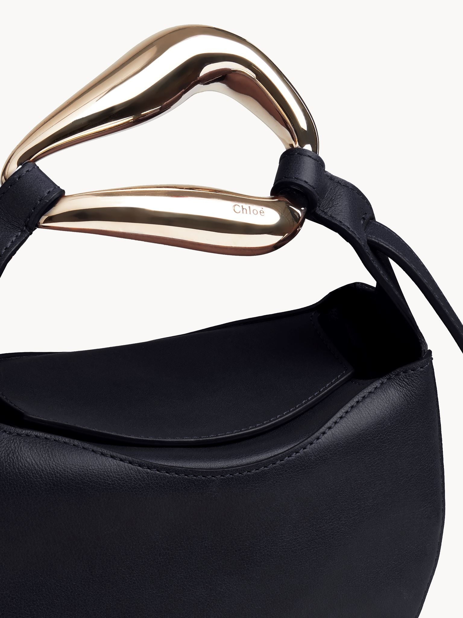 Petit sac Kiss en cuir - Full Blue
