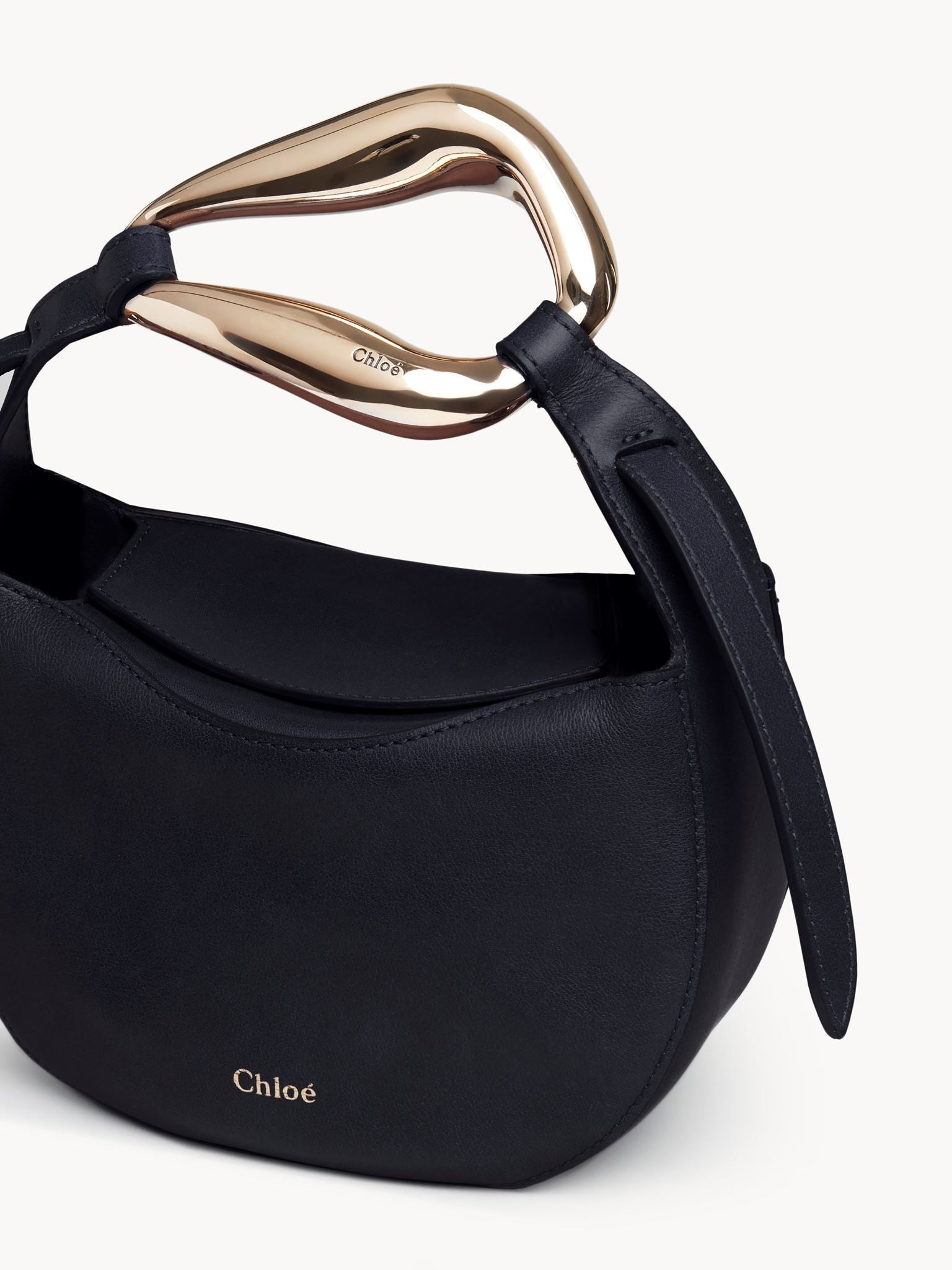 Petit sac Kiss en cuir - Full Blue