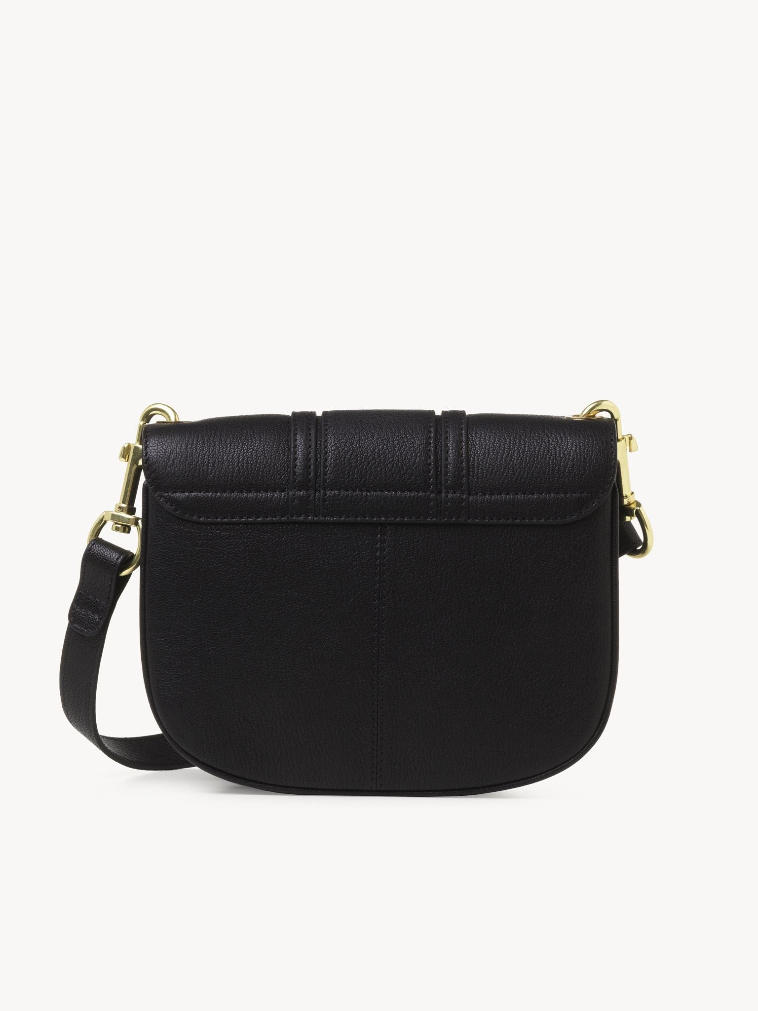 Sac porté épaule Hana en cuir - Black