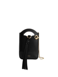 Pochette téléphone Walden en cuir - Black