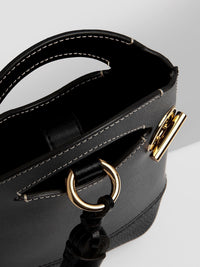 Pochette téléphone Walden en cuir - Black