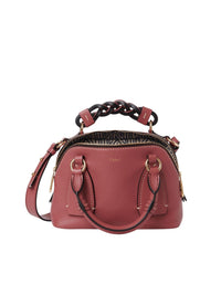Petit sac Daria en cuir - Faded Rose