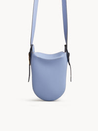 Sac pochette téléphone Darryl en cuir - Gentle Blue