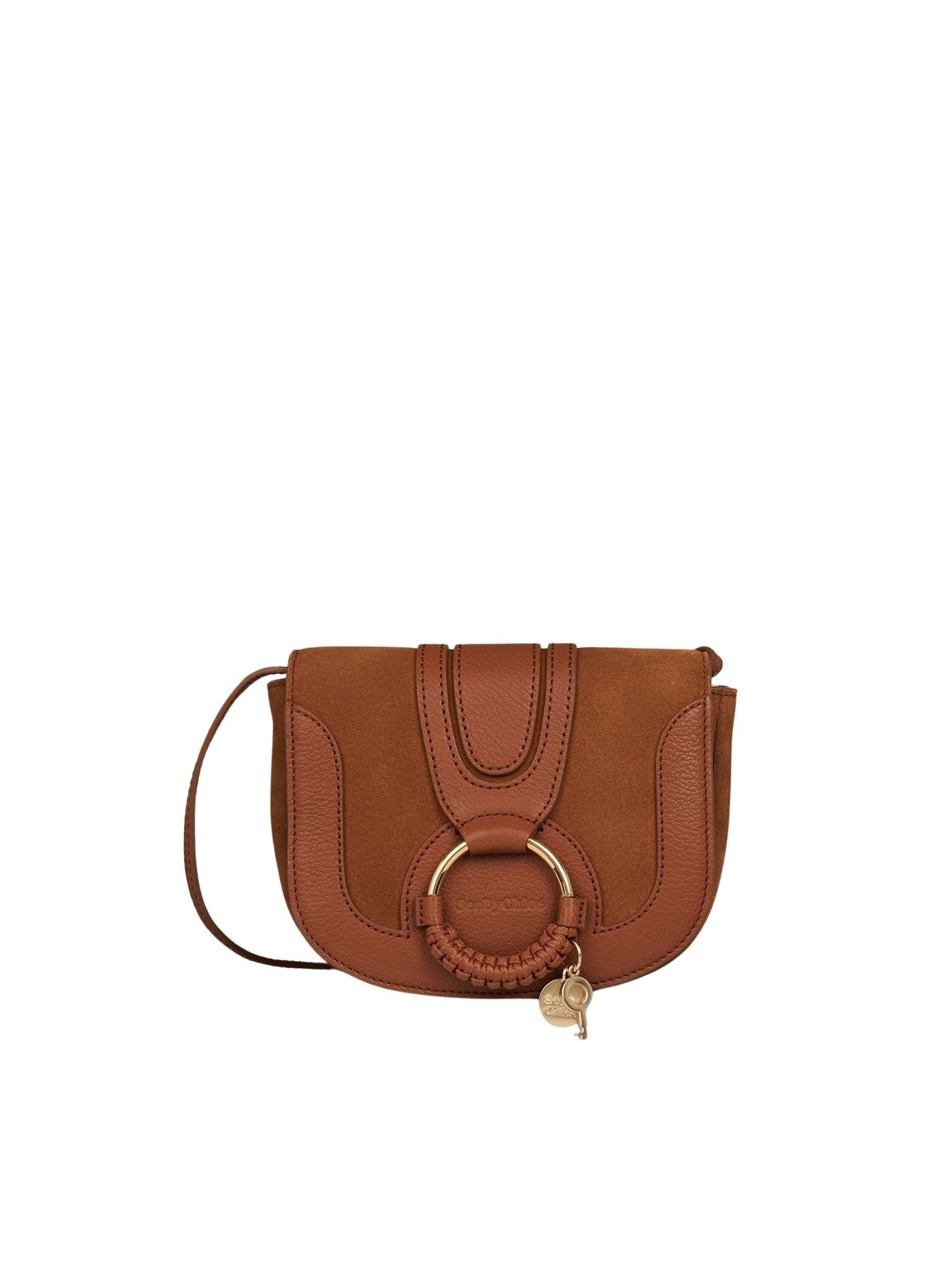 Mini sac Hana en cuir - Caramello