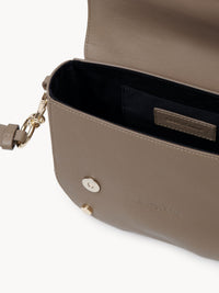 Sac à bandoulière Mara en cuir - Motty Grey