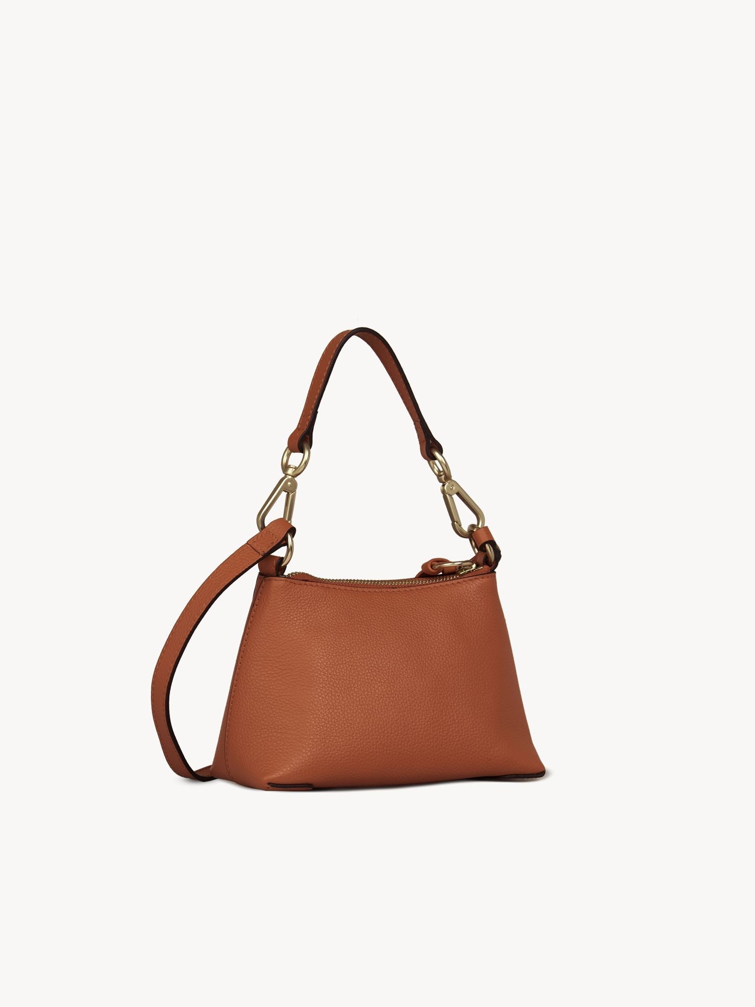 Mini sac Joan en cuir - Caramello