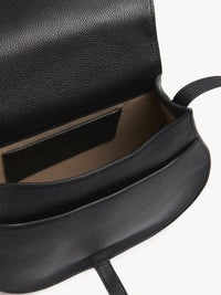 Sac porté épaule Marcie en cuir - Black