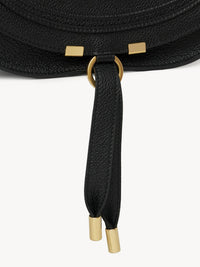 Sac porté épaule Marcie en cuir - Black