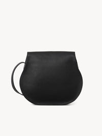 Sac porté épaule Marcie en cuir - Black