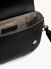 Sac à bandoulière Mara en cuir - Black