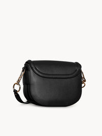 Sac à bandoulière Mara en cuir - Black
