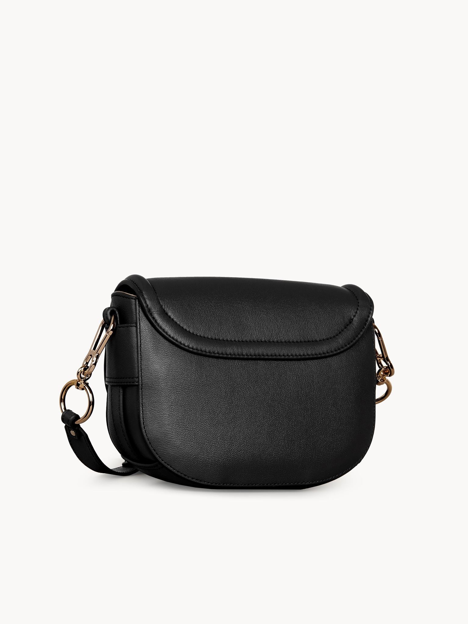 Sac à bandoulière Mara en cuir - Black