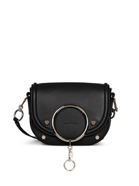 Sac à bandoulière Mara en cuir - Black