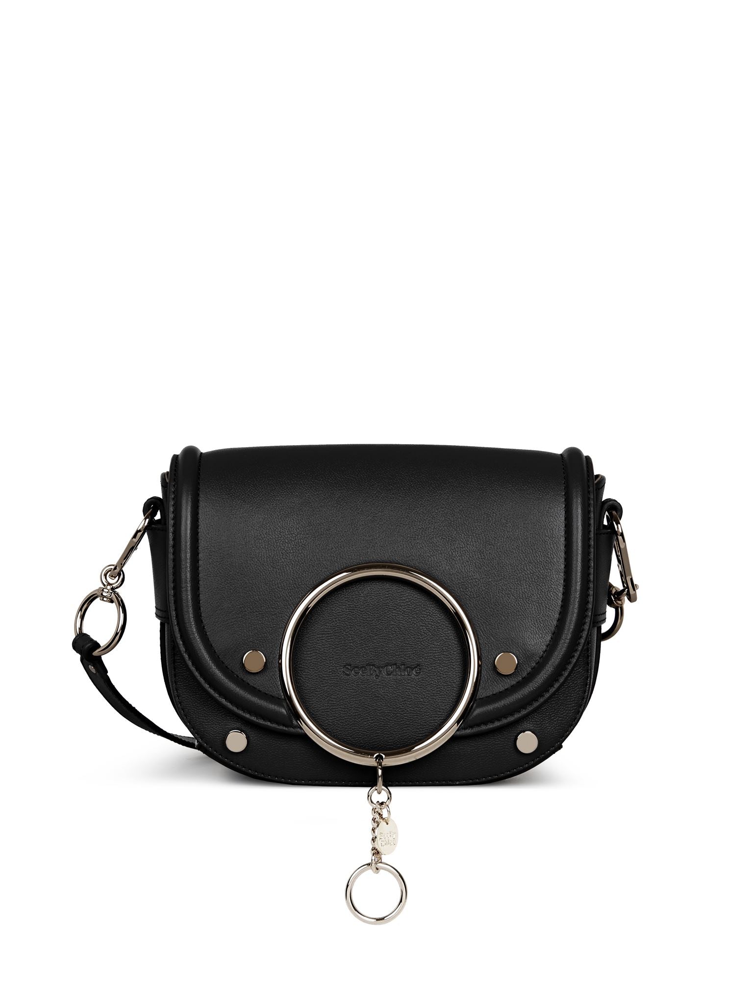 Sac à bandoulière Mara en cuir - Black