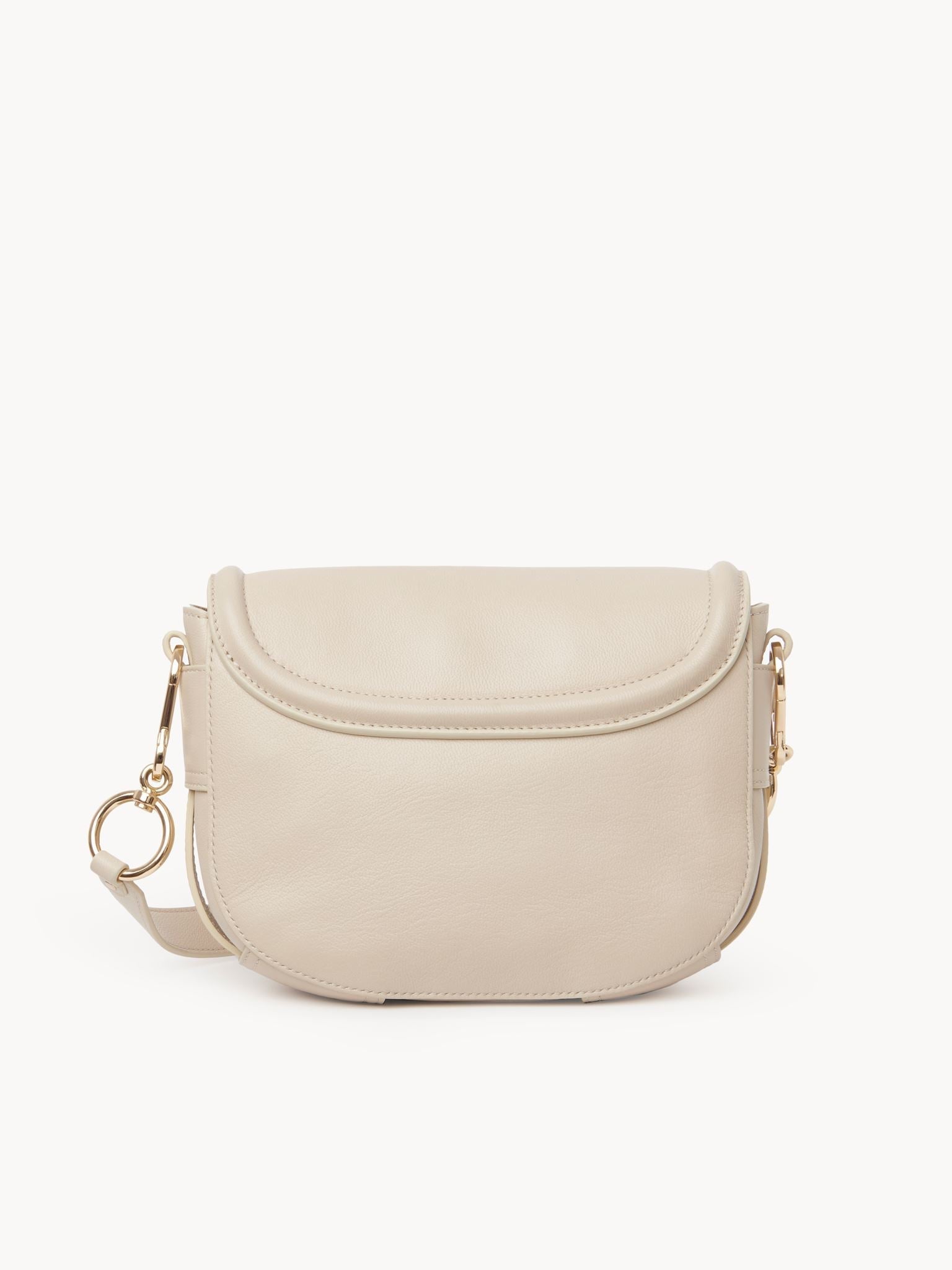 Sac à bandoulière Mara en cuir - Cement Beige