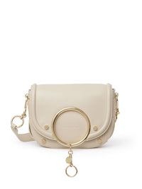 Sac à bandoulière Mara en cuir - Cement Beige
