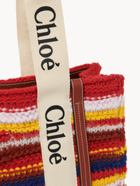 Sac cabas Woody en cachemire - Multicolor Red