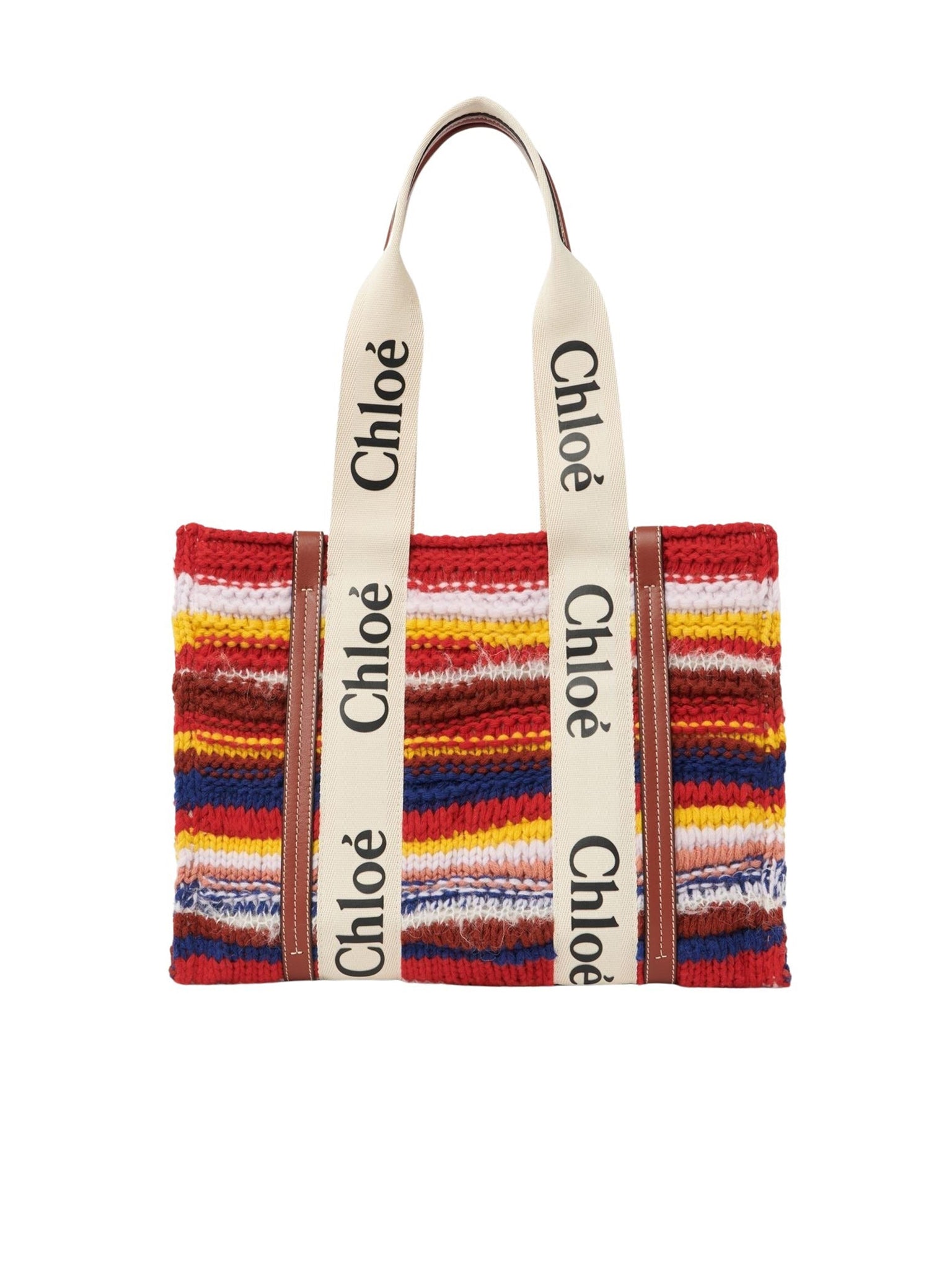 Sac cabas Woody en cachemire - Multicolor Red