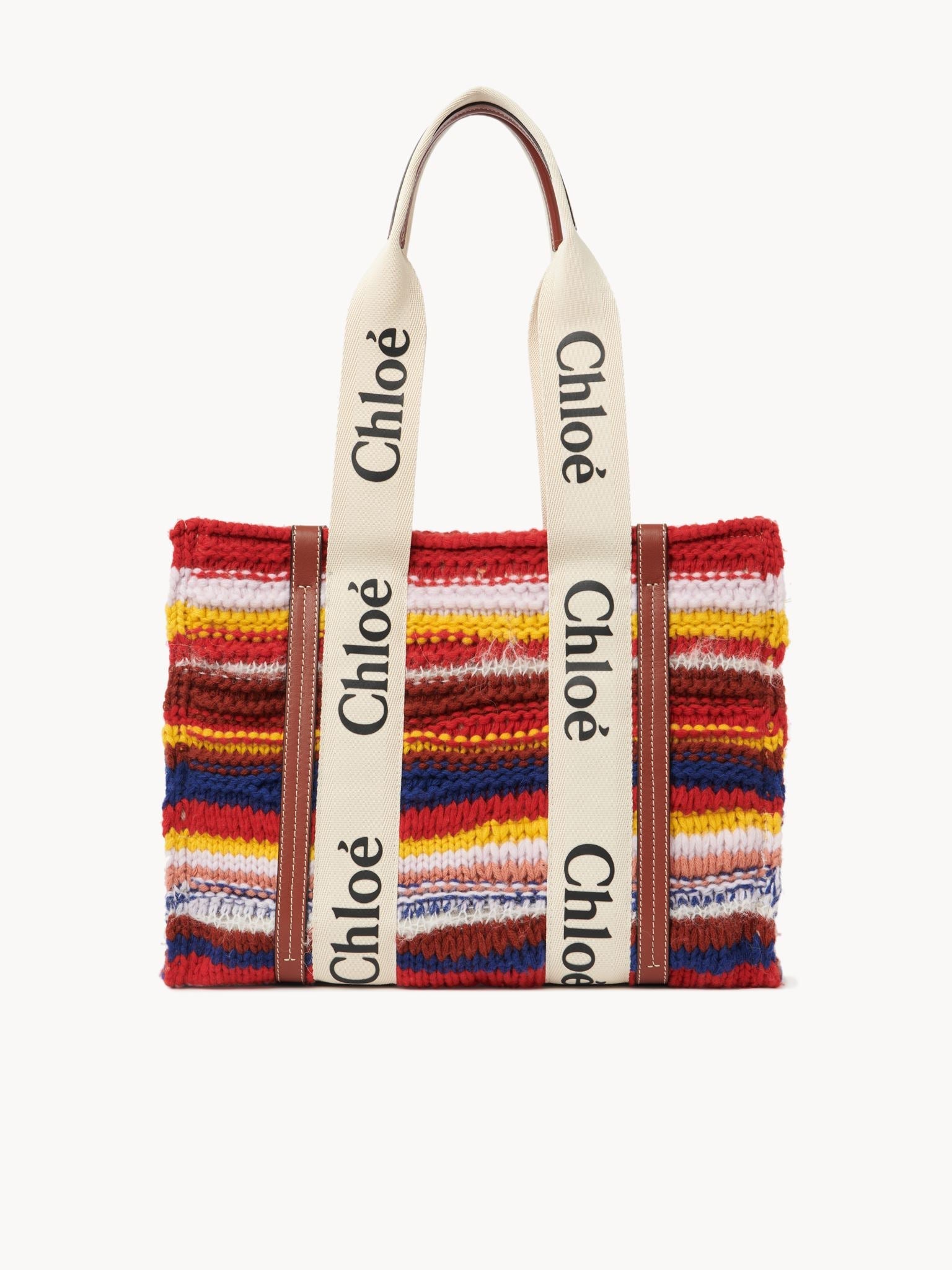 Sac cabas Woody en cachemire - Multicolor Red