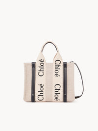 Sac cabas Woody - White & Blue