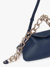 Sac à main Juana en cuir - Navy
