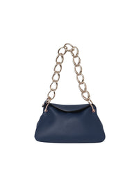 Sac à main Juana en cuir - Navy